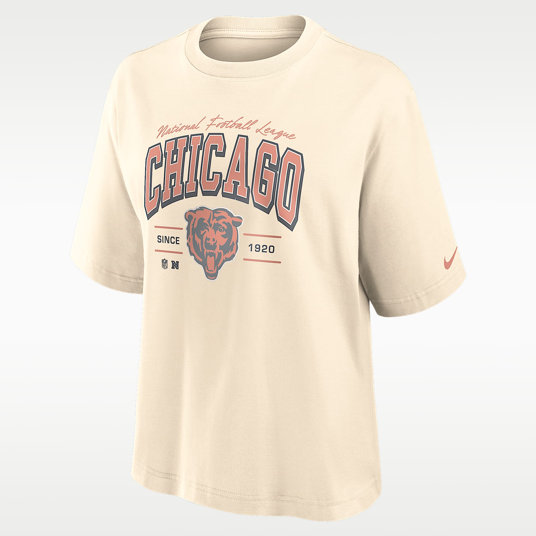 Chicago Bears Vintage Mod Boxy Women's Nike NFL T-Shirt. Nike.com
